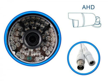 Telecamera AHD Bullet Infrarossi 48 Led 6mm Esterno 4 Mp 1080P Videosorveglianza