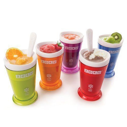 Zoku Slush & Shake Maker Macht Eiscreme, Granita und Milchshakes in 7 Minuten