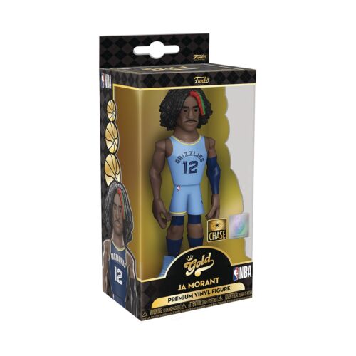 Funko Gold Nba - Ja Morant (Chase) Premium Grizzlies Vinyl Figure Da Collezione
