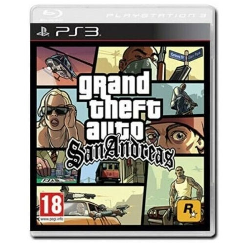 Gta Grand Theft Auto: San Andreas PS3 Videospiel Playstation 3 Neu Versiegelt