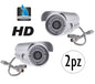 2 x INFRARED CAMERA 36LED IR OUTDOOR INDOOR VIDEO SURVEILLANCE CAMERA