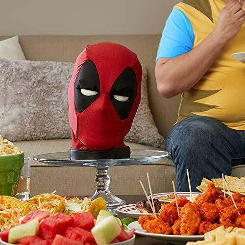 Marvel Legends Deadpool Premium Interaktiver elektronischer Kopf Hasbro Head, Schwarz