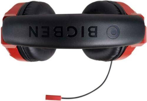 BIGBEN GAMING STEREO-HEADSET V3 PS4 / PS5 KABELGEBUNDEN ROT PLAYSTATION 4 / 5