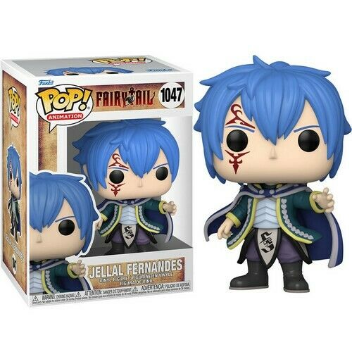 Funko Pop Fairy Tail Komplettset 5 Figuren Erza - Jellal - Laxus - Mavis - Mirajane