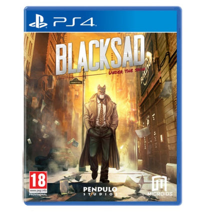BLACKSAD: UNDER THE SKIN - LIMITED EDITION PS4 ITALIENISCH PLAYSTATION 4 PAL SPIEL