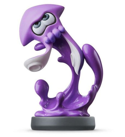 AMIIBO SPLATOON 2 INKLING SQUID NINTENDO SWITCH STATUE PACK NEON VIOLETTER KALMAR