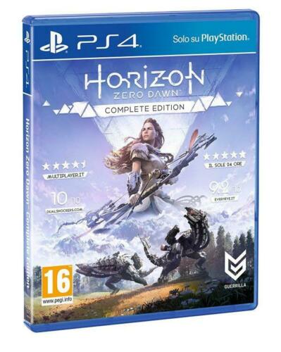 Horizon Zero Dawn Complete Edition PS4 Spiel Playstation 4 Erstauflage PAL Ita