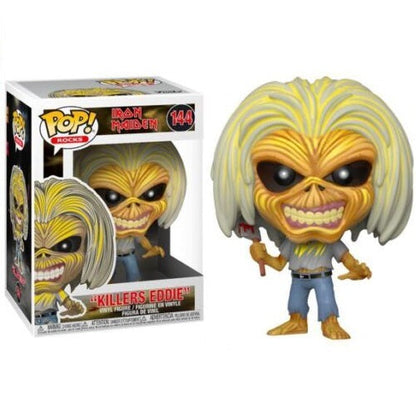 Funko Pop! Rocks Iron Maiden (144) - Killers Eddie Vinylfigur Rock Live Eddy