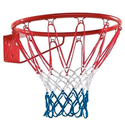 Basketballnetz Nylon Standard Ø 45cm/46cm/48cm 18" Trikolore