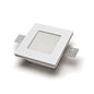 Plaster Spotlight Holder GU10 Lamp Holder Square LED False Ceiling Glass