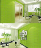 3D WALLPAPER STICKER BRICK EFFECT SPONGE PANEL WALLS 70X77CM GREEN