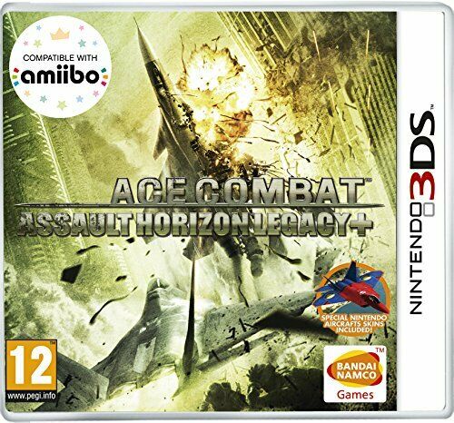 ACE COMBAT ASSAULT HORIZON LEGACY NINTENDO 3DS 2DS SPIEL PAL ITALIENISCH + DLC