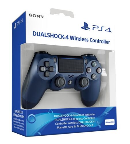 CONTROLLER SONY DUALSHOCK 4 WIRELESS V2 MIDNIGHT BLUE PS4 BLAU PLAYSTATION 4