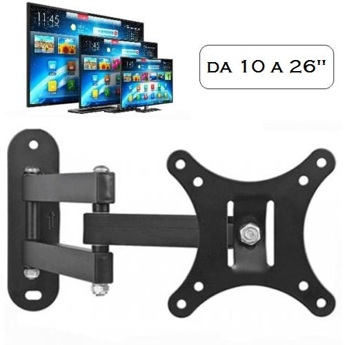 TV-Monitor-Halterung 10" 14" 19" 21" 22" 24" 26" Wandhalterung Arm LED