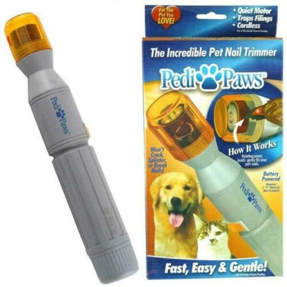 Taglia Lima Unghie Elettrico Per Cane Gatti Animali Limare Tagliaunghie Pedi Paw
