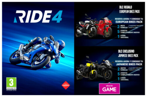 Ride 4 Xbox One Videospiel Offizielles Deutsch Straßenmotorradspiel Motogp Neu