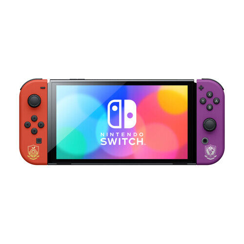 Nintendo Switch Konsole Oled Pokémon Karmesin und Purpur Limited Edition Neu Italienisch