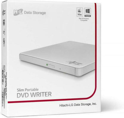Externer LG/Hitachi Brenner Dual Layer USB DVD CD/RW PC GP57EW40