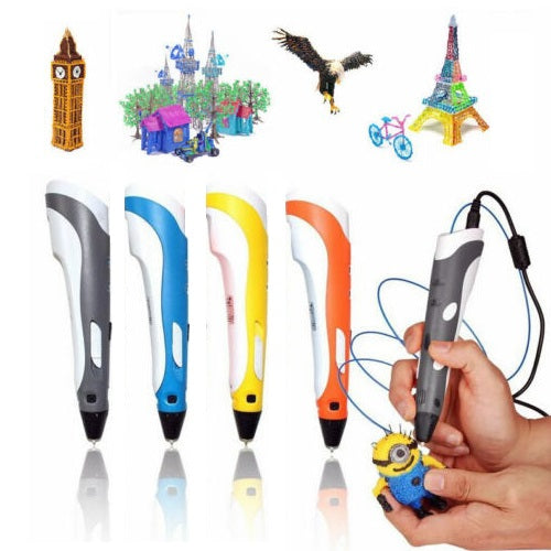 3D-Druckstift für Stereoskopische Darstellung mit inklusivem Filamentset V 2.0 3D Pen G-2