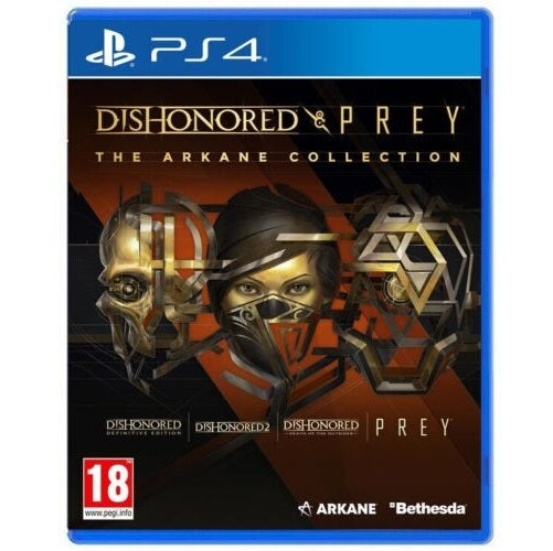 Dishonored And Prey: The Arkane Collection PS4 Spiel Deutsch Playstation 4 DE
