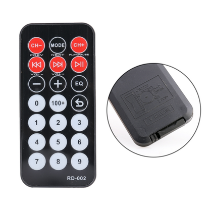 Mini Stereo Audio Verstärker 500W 2Ch 12V DC USB SD FM Fernbedienung MA700-BT