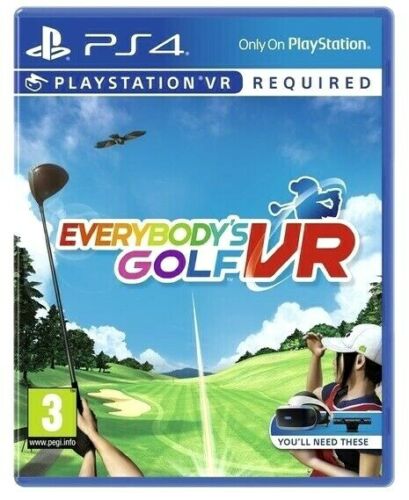 Everybody's Golf VR PS4 PlayStation 4 Spiel Italienisch Videospiel Neu Visor