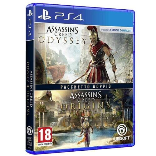 Assassin's Creed Odyssey + Origins Doppelpack PS4 Ita EU Spiel Playstation 4