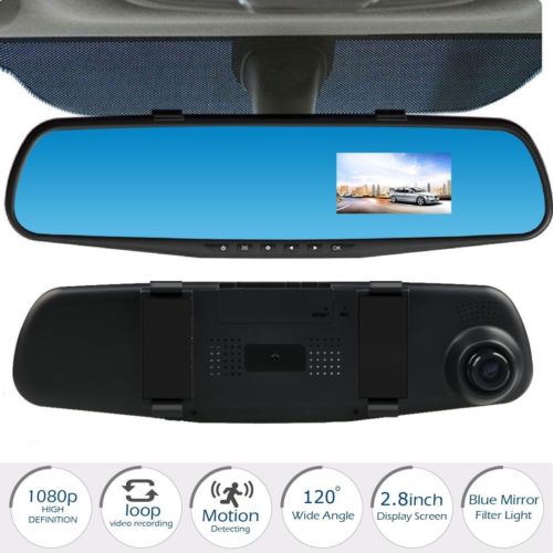 Rückspiegel für Auto, DVR-Monitor, Videoaufzeichnung, Frontkamera