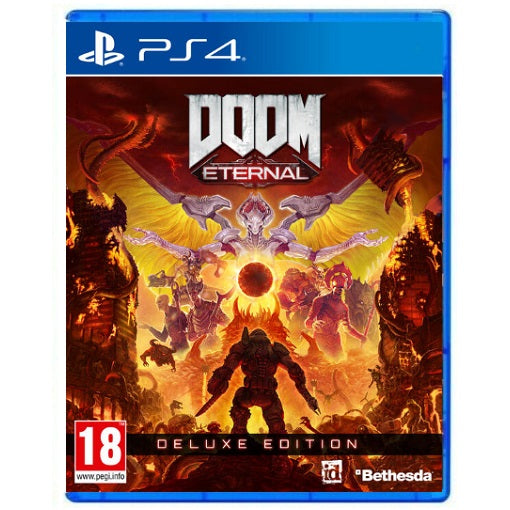 Doom Eternal Deluxe Edition PS4 Italienisches Spiel Limited Edition PlayStation 4