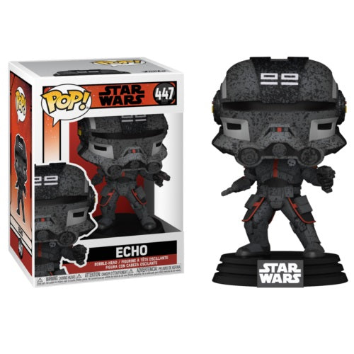 Funko Pop Star Wars 447 Echo Vinyl Action Figure Statuetta Da Collezione Nuovo