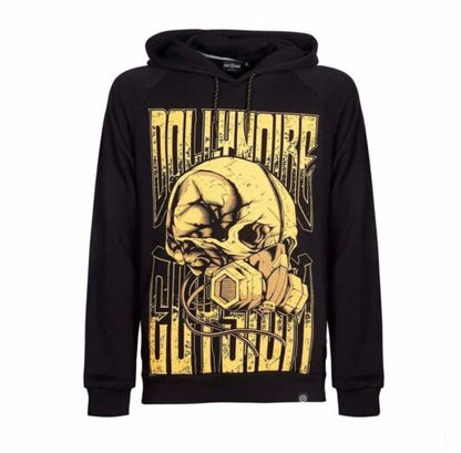 Dolly Noire Felpa con cappuccio Elysium Skull Hoodie sw294