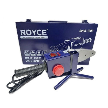 SALDATORE POLIFUSORE 1600W SALDATURA TUBI PLASTICA PVC PVDF 6 MATRICI RPPR-1600