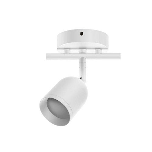 APPLIQUE FARETTO 6.5*9.5CM SOFFITTO PLAFFONIERA ORIENTABILI GU10 LED BIANCO 6501