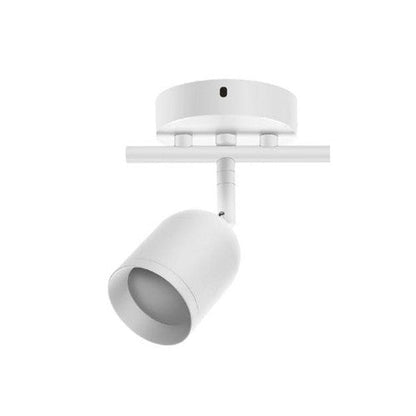 APPLIQUE FARETTO 6.5*9.5CM SOFFITTO PLAFFONIERA ORIENTABILI GU10 LED BIANCO 6501