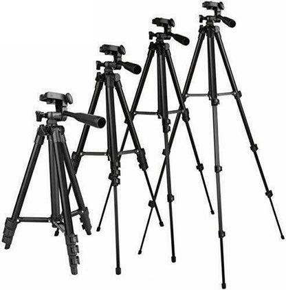 STATIV DREIBAK SMARTPHONE-STATIV KAMERA CAMCORDER ALUMINIUM + TASCHE