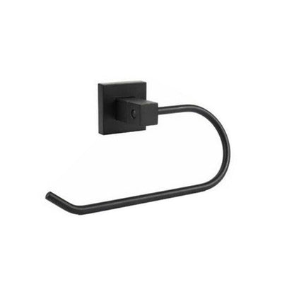 PORTA ROTOLO CARTA IGIENICA WC TOILETTE SUPPORTO BAGNO NERO CASA 02100