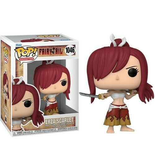 Funko Pop Fairy Tail Komplettset 5 Figuren Erza - Jellal - Laxus - Mavis - Mirajane