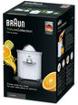 BRAUN - CITRUS JUICER CJ3050 60W WHITE EASY CLEAN DRIP STOP 0.35L