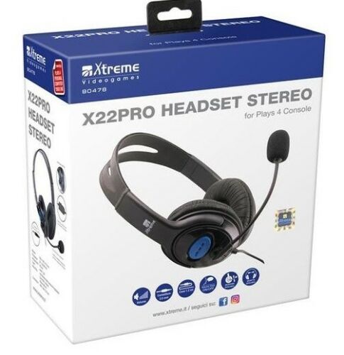 XTREME X22PRO GAMING-HEADSET PLAYSTATION 4 MIKROFON GAMING-KOPFHÖRER PS4 XBOX ONE PC