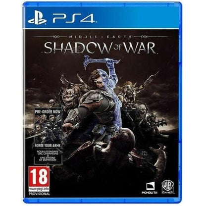 La Terra Di Mezzo: L'Ombra Della Guerra Ps4 Playstation 4 Italiano Shadow War D1