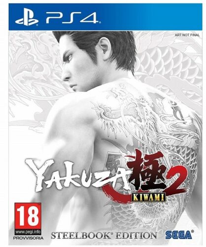 Yakuza Kiwami 2 Steelbook Edition PS4 Videospiel Playstation 4 Spiel Pal Neu