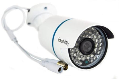 Telecamera AHD Bullet Infrarossi 48 Led 6mm Esterno 4 Mp 1080P Videosorveglianza