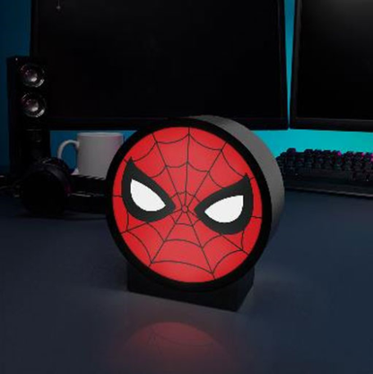 Paladone Box Light Marvel Spider-Man 2D LED-Lampe Spiderman Offiziell 16 cm