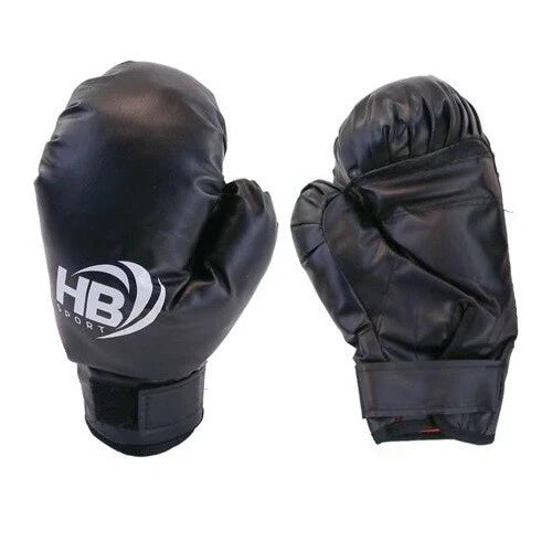 Hb Boxhandschuhe Paar Boxhandschuhe Kinder Für Training Sandsack Schwarz
