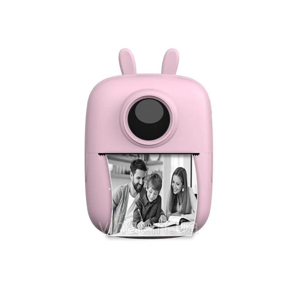 MINI STAMPANTE PORTATILE STAMPA DA smartphon FOTO VIDEO TESTO ROSA BLUETOOTH