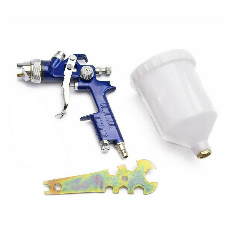 PISTOLA AEROGRAFO AD ARIA 600ML SPRUZZO VERNICIATURA PITTURA SPRAY H-827P 1.4 MM