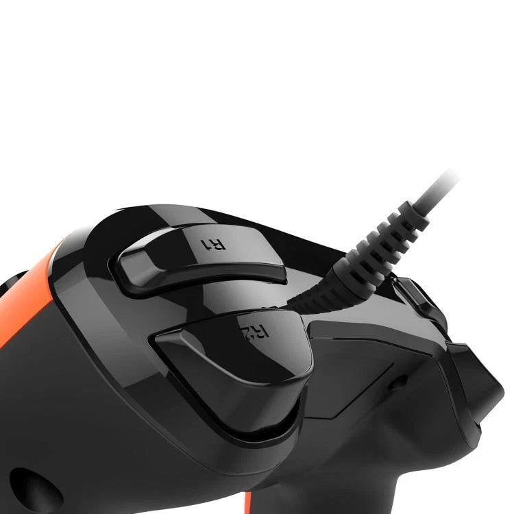 Nacon Controller Wired Pad Playstation 4 Ps4/Pc Kabelgebundenes Joypad USB (Orange)