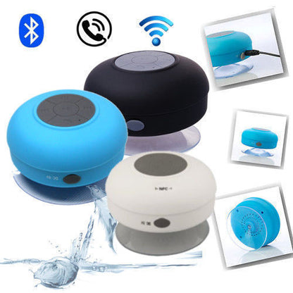 CASSA BLUETOOTH  IMPERMEABILE WATERPROOF VENTOSA ALTOPARLANTE MICROFONO SPEAKER