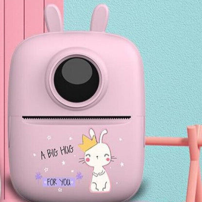 MINI STAMPANTE PORTATILE STAMPA DA smartphon FOTO VIDEO TESTO ROSA BLUETOOTH