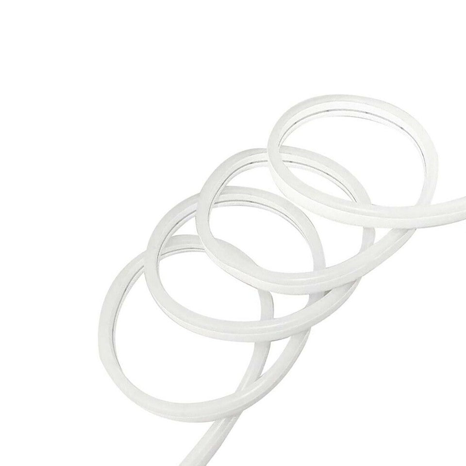 STRISCIA LED FLESSIBILE PER GANCI BINARIO SOFFITTO SCRITTA USB LUCE BIANCO CALDO
